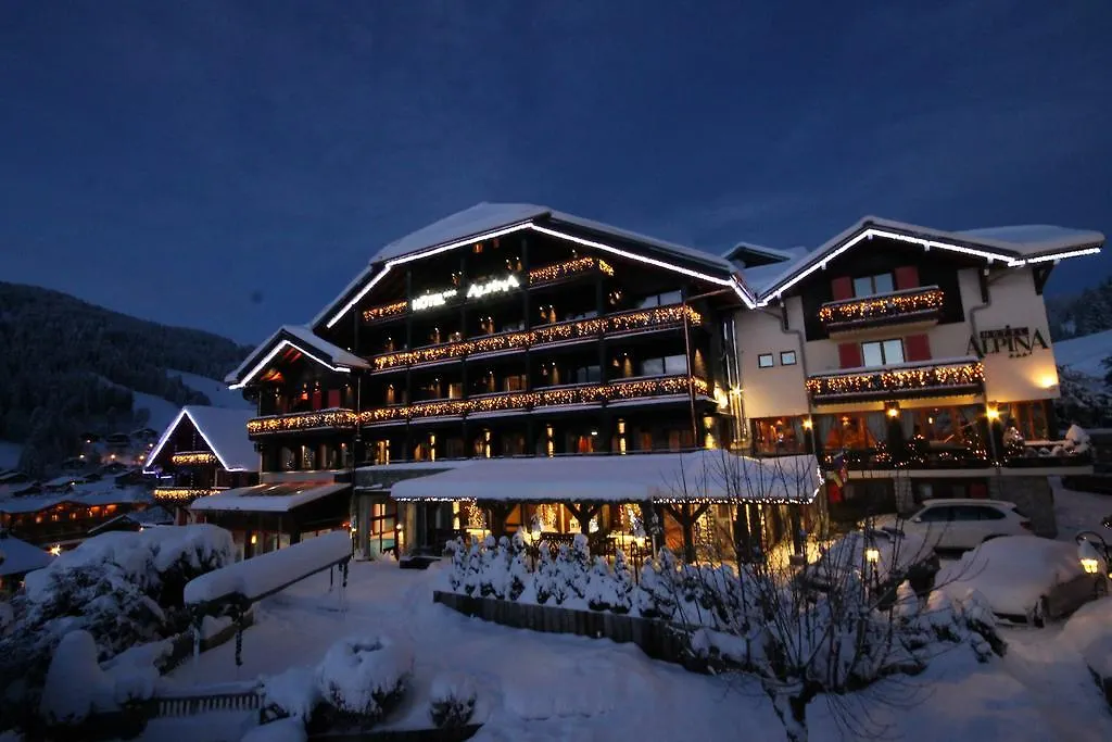 Hotel Alpina & Spa - Restaurant Oxalis Les Gets 3*,  France