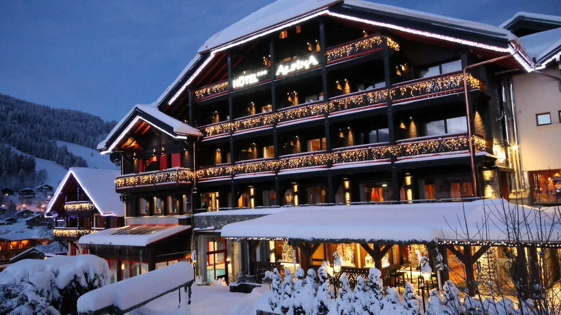 Hotel Alpina & Spa - Restaurant Oxalis Les Gets